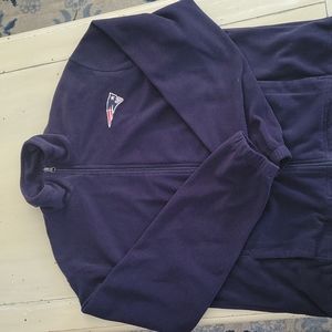 Patriots zip up fleece